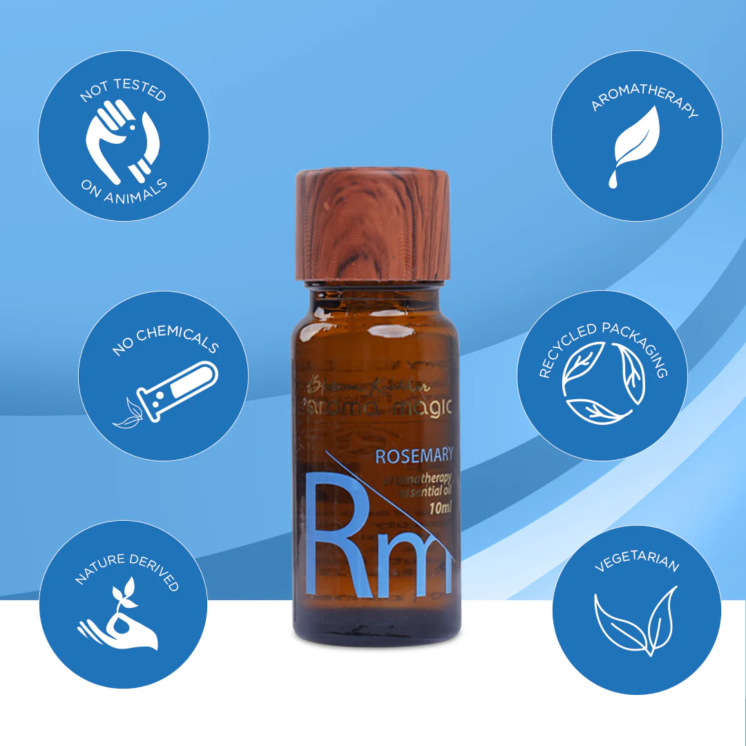 Rosemary Essential Oil - Relieves Fatigue & Promote Hair Growth - Image 6