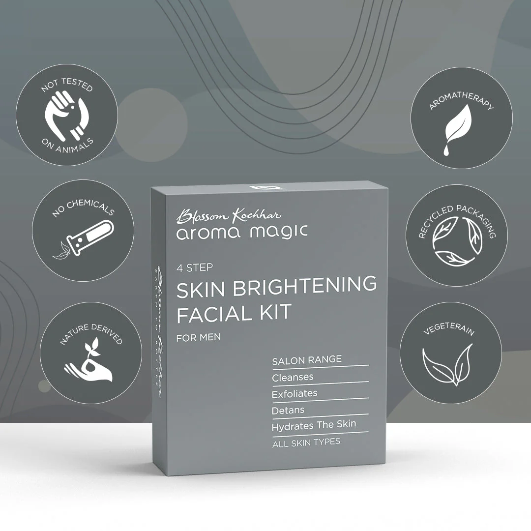 Skin Brightening Men’s Facial Kit Online For All Skin Types - Image 3