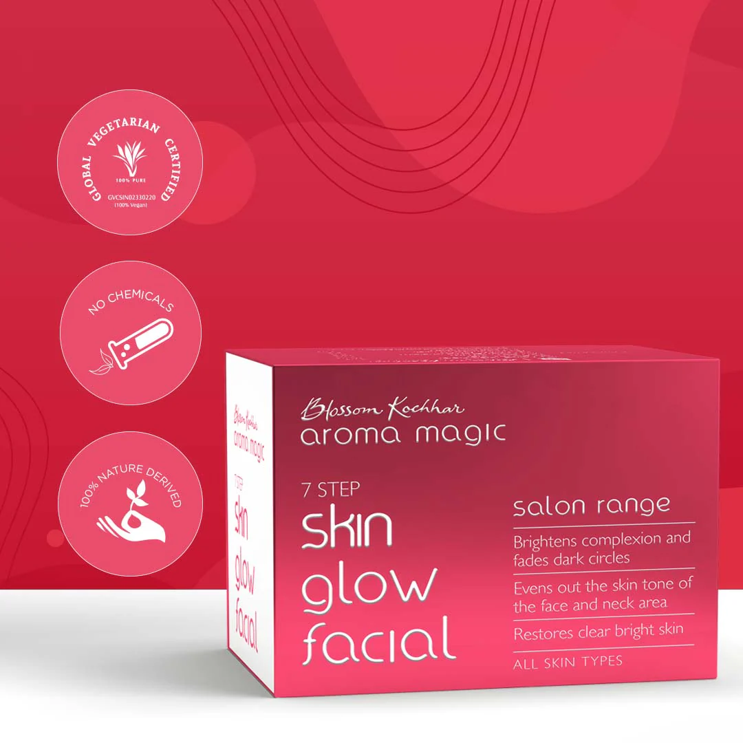 Skin Glow Facial Kit - Brighten Complexion & Fades Dark Circles - Image 4