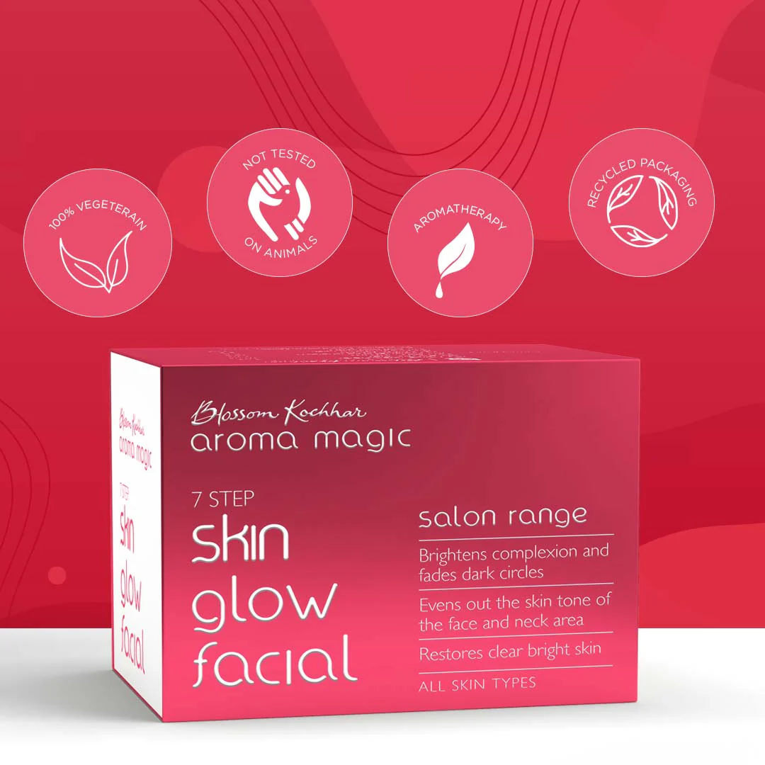 Skin Glow Facial Kit - Brighten Complexion & Fades Dark Circles - Image 5