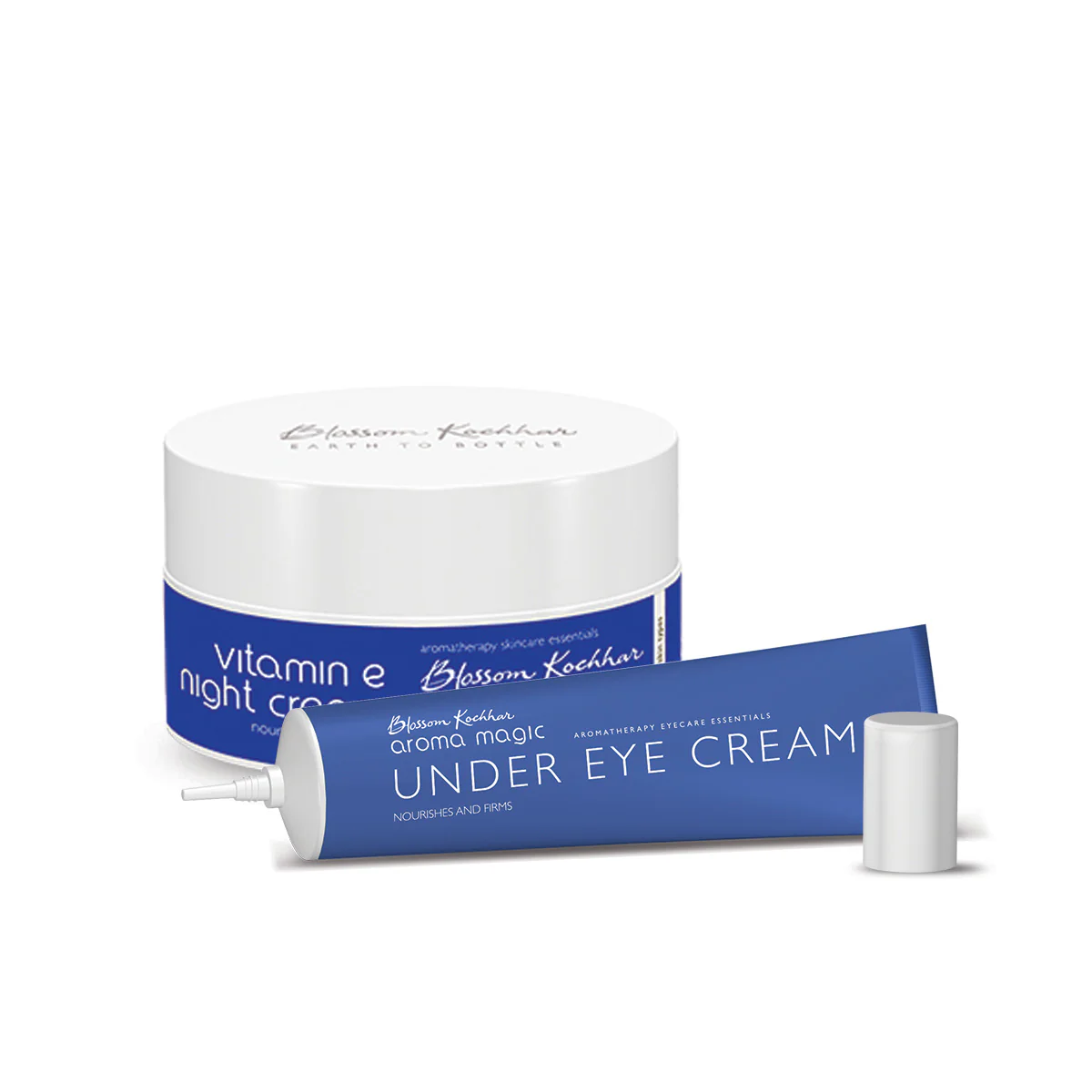 Vitamin E Night Cream and Under Eye Cream Combo