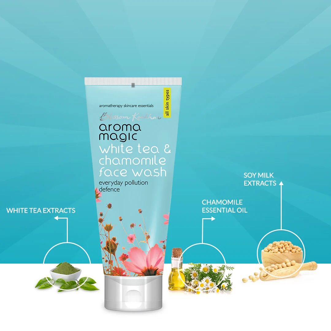 White Tea & Chamomile Face Wash For All Skin Type - Image 3